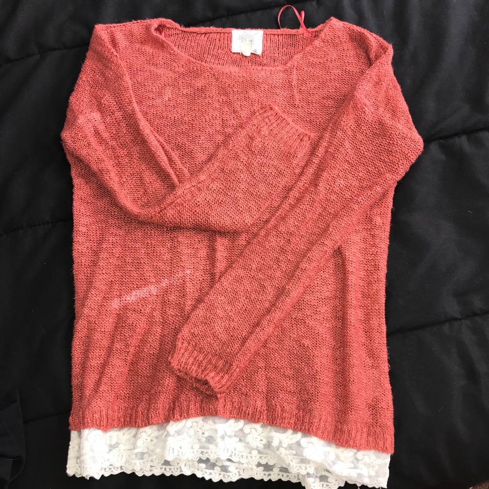 💙$5 Hippie Rose Sweater